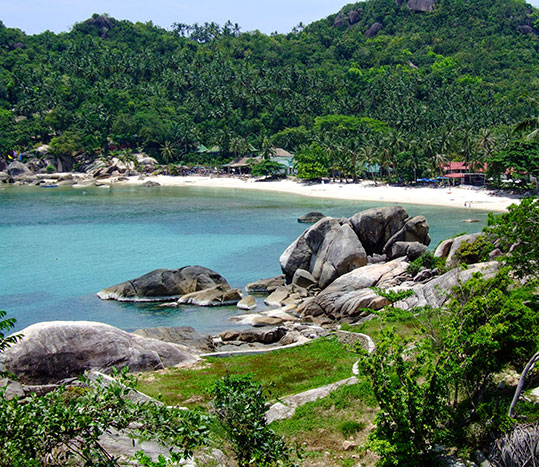 View of Koh Samui Beach